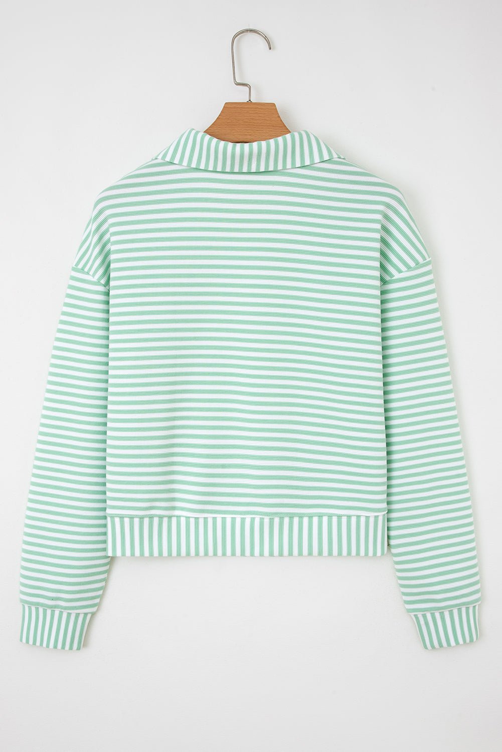Reign Zip Collar Pullover Long Sleeve Top - Hello Beautiful BoutiqueLong Sleeve TopsThreaded Pear