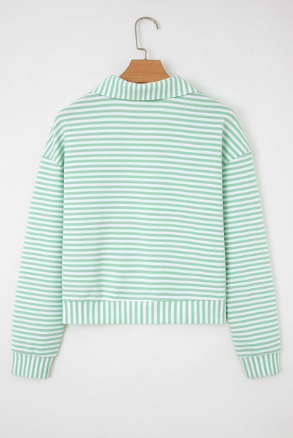 Reign Zip Collar Pullover Long Sleeve Top - Hello Beautiful BoutiqueLong Sleeve TopsThreaded Pear