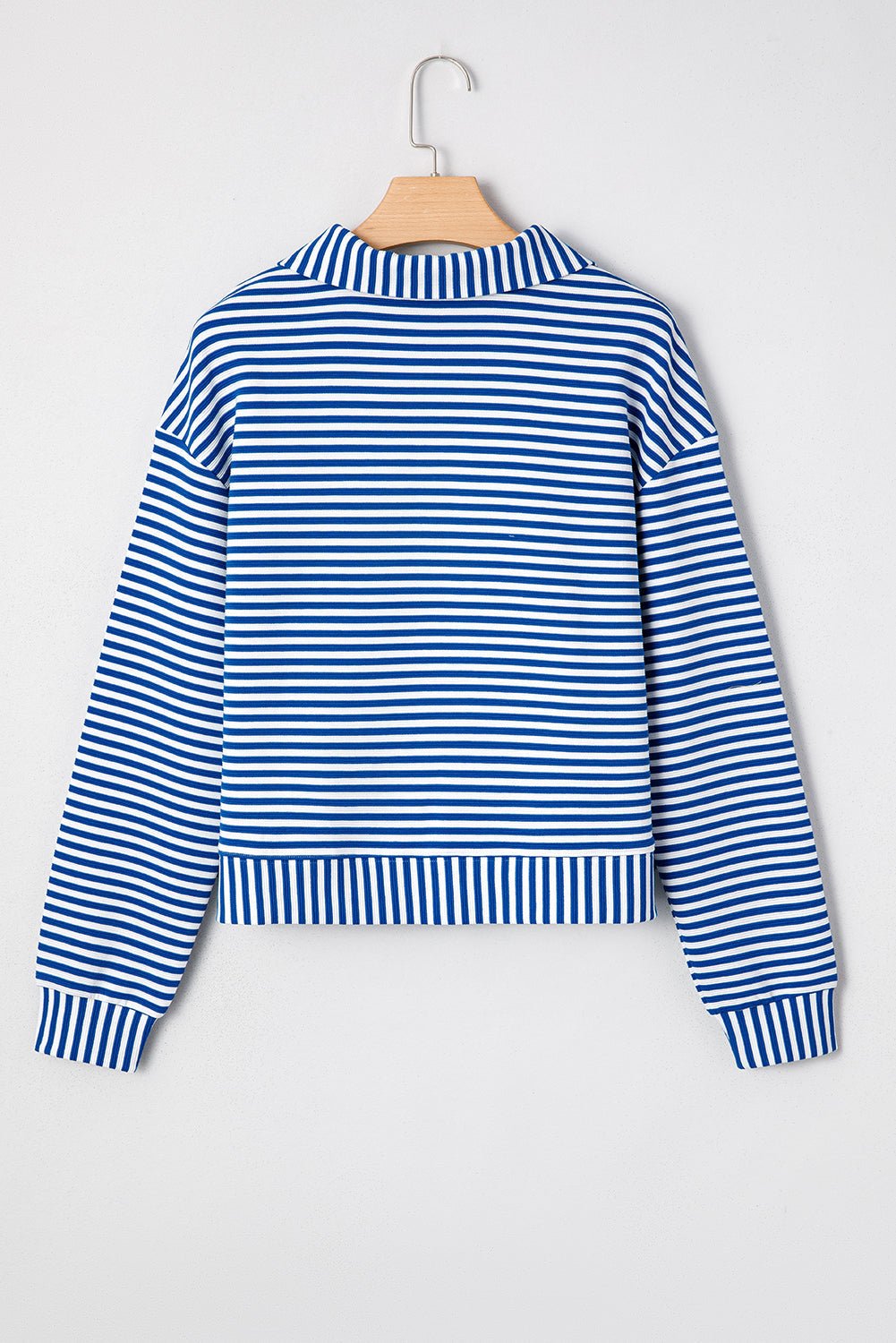 Reign Zip Collar Pullover Long Sleeve Top - Hello Beautiful BoutiqueLong Sleeve TopsThreaded Pear