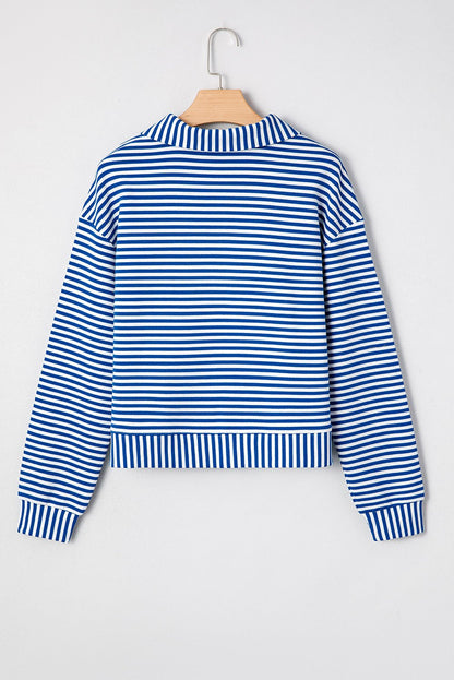Reign Zip Collar Pullover Long Sleeve Top - Hello Beautiful BoutiqueLong Sleeve TopsThreaded Pear