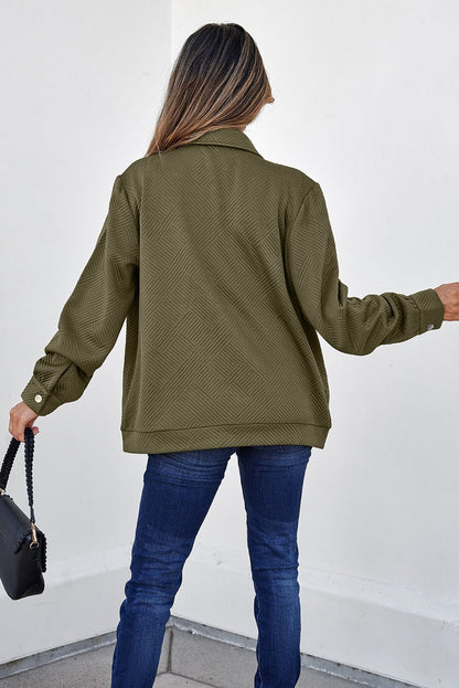 Remi Zip Up Flap Shirt - Hello Beautiful BoutiqueJacketsThreaded Pear