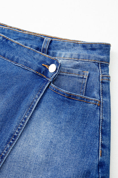 Renamara Crossed Waist Mini Skirt - Hello Beautiful BoutiqueSkirts & PetticoatThreaded Pear