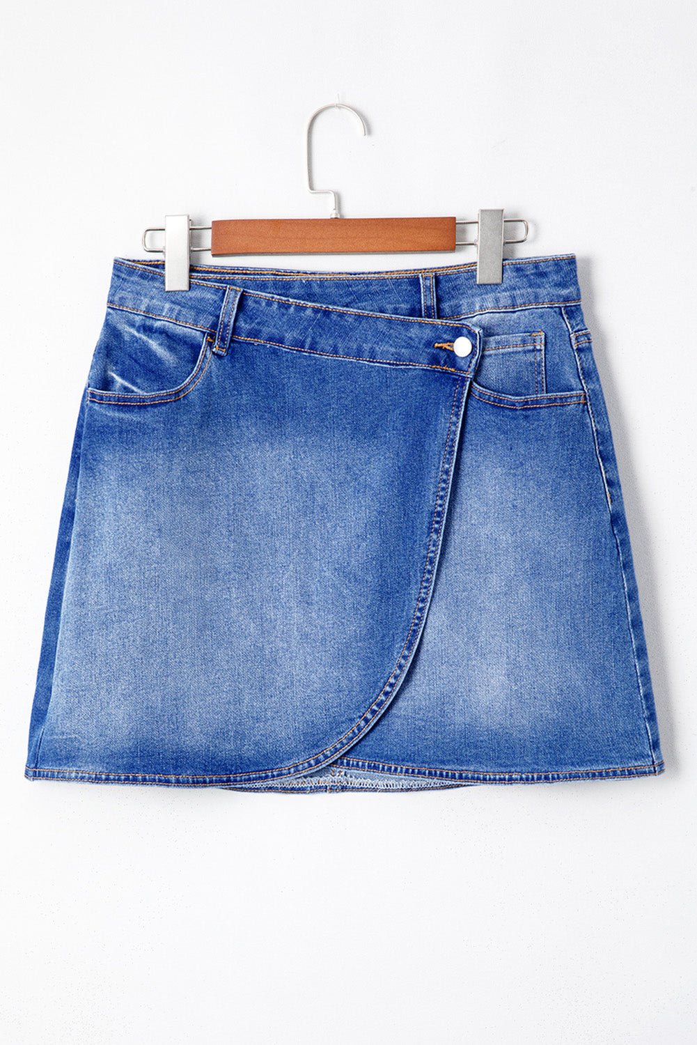 Renamara Crossed Waist Mini Skirt - Hello Beautiful BoutiqueSkirts & PetticoatThreaded Pear