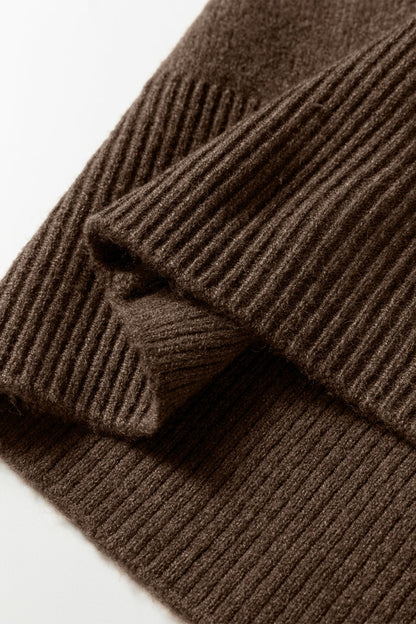 Renata Ribbed Edge Knit Sweater - Hello Beautiful BoutiqueSweatersThreaded Pear