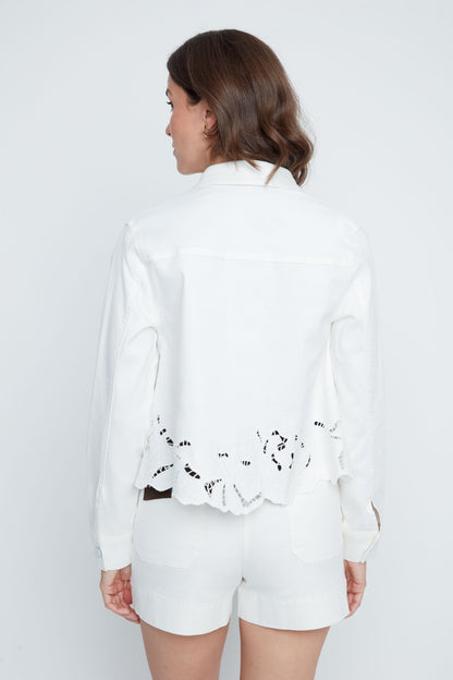 Renuar Jacket with Cutout Trim R3934 - Hello Beautiful BoutiqueJacketRenuar