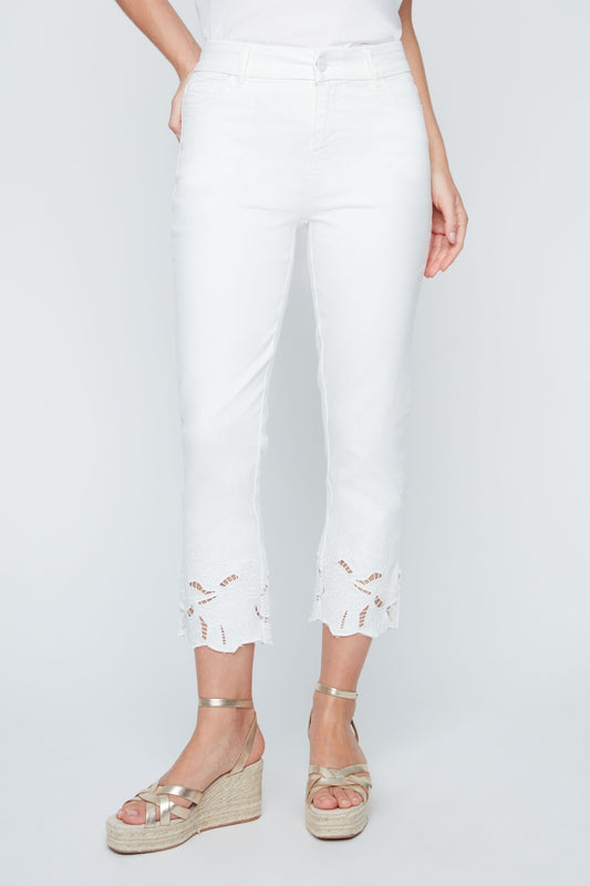 Renuar Pant with Cutout at Ankle R11053 - Hello Beautiful BoutiquePantsRenuar