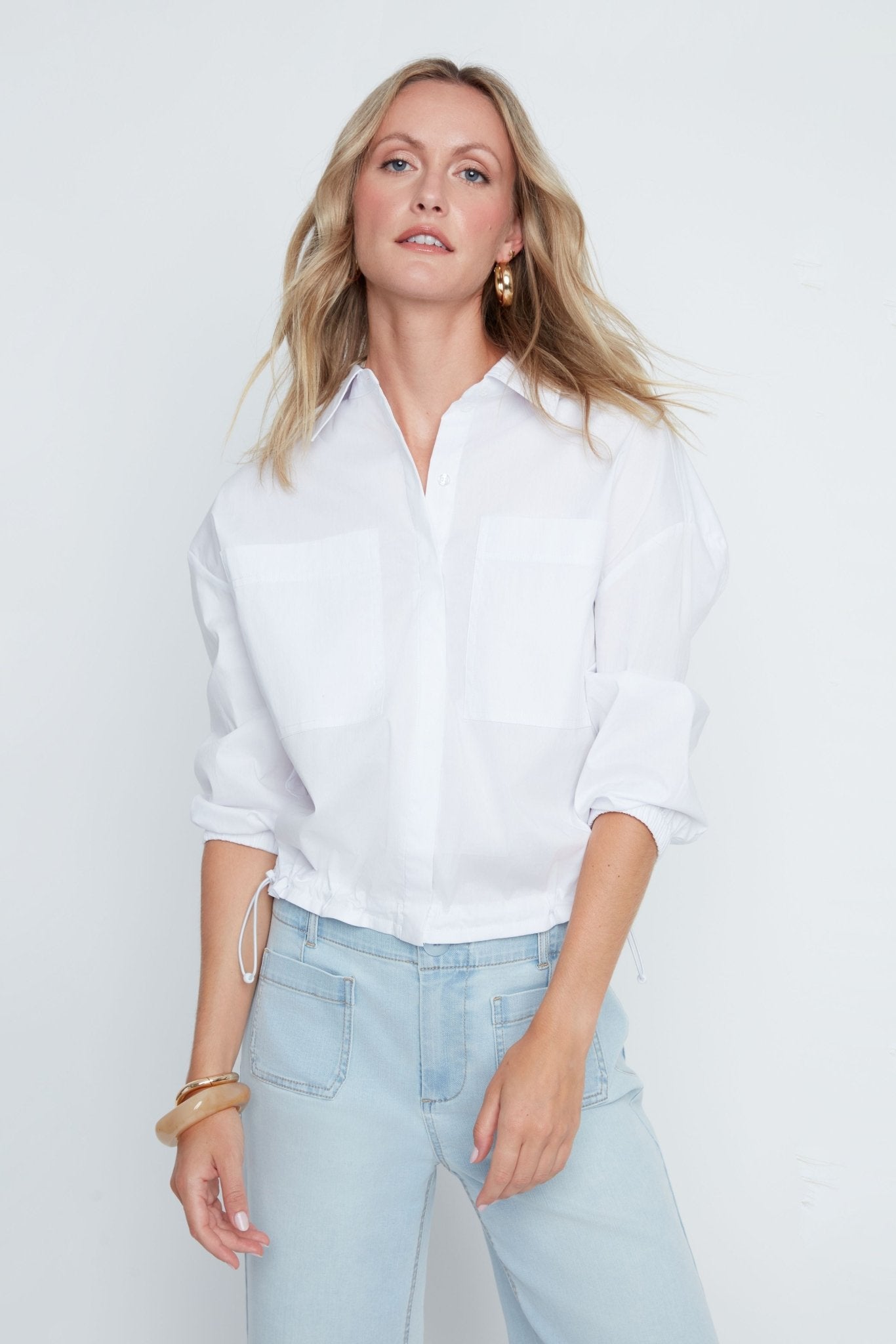 Renuar Woven Blouse R5225 - Hello Beautiful BoutiqueTopRenuar