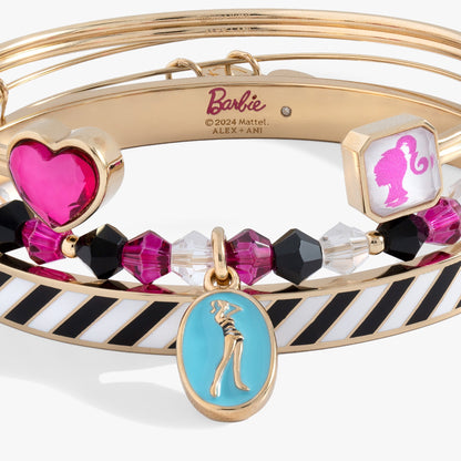 Retro Barbie™ Bracelet Set of 3 - Hello Beautiful BoutiqueBraceletsALEX AND ANI