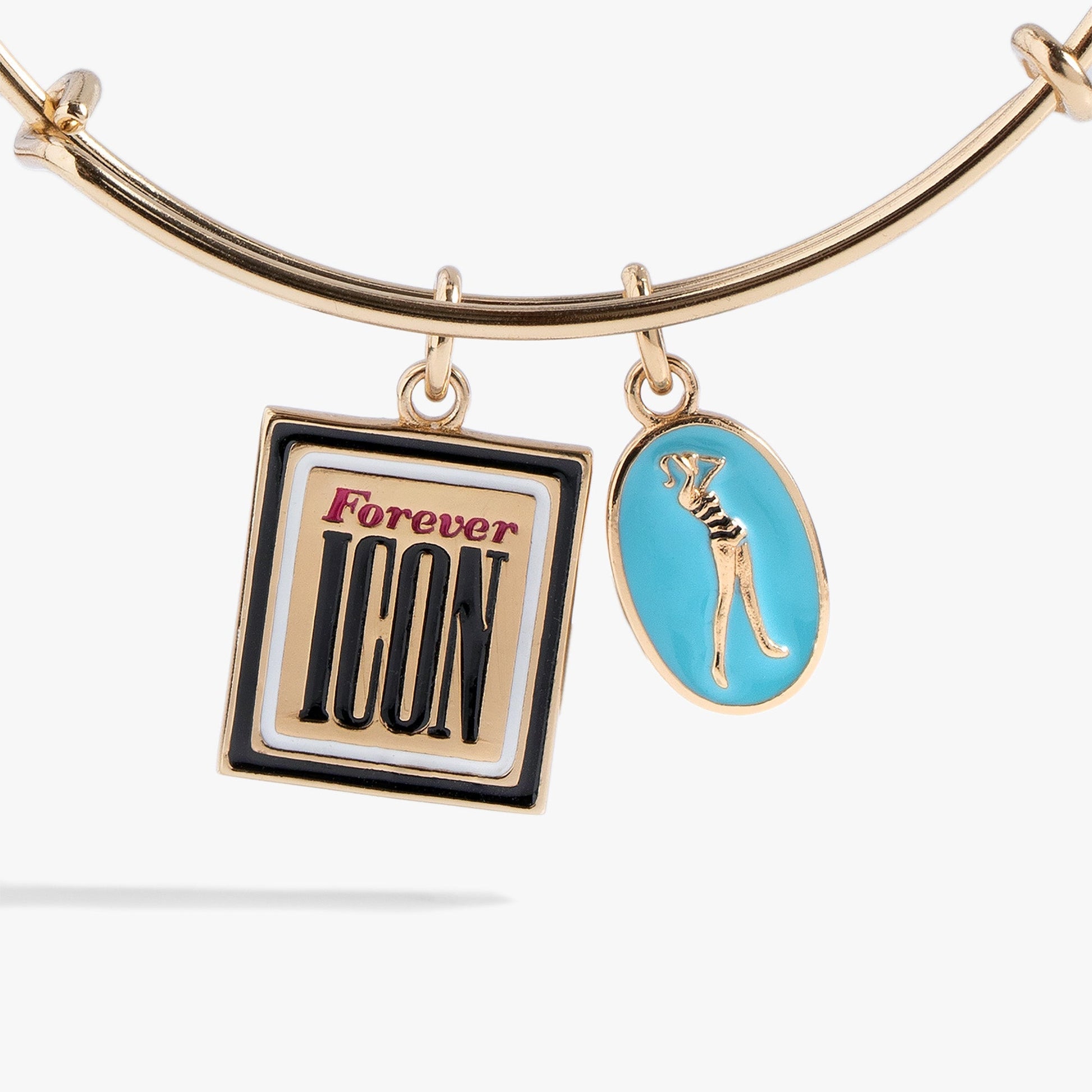 Retro Barbie™ Duo Charm Bangle - Hello Beautiful BoutiqueBraceletsALEX AND ANI