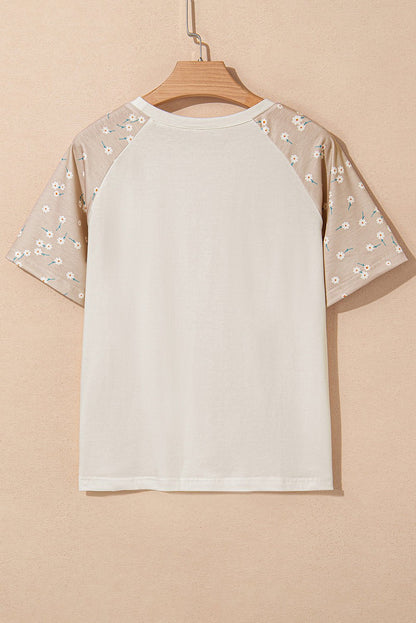 Rhea Raglan Sleeve T Shirt - Hello Beautiful BoutiqueTops & TeesThreaded Pear