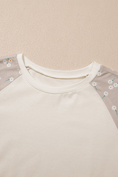 Rhea Raglan Sleeve T Shirt - Hello Beautiful BoutiqueTops & TeesThreaded Pear