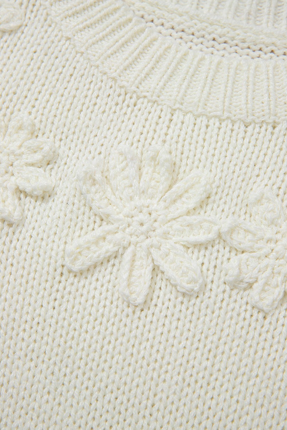 Rheakara Textured Puff Sleeve Sweater - Hello Beautiful BoutiqueSweatersThreaded Pear