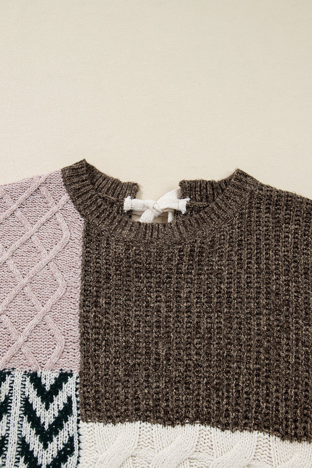 Rivka Back Loose Fit PLUS Sweater - Hello Beautiful BoutiquePlus Size Sweaters & CardigansThreaded Pear