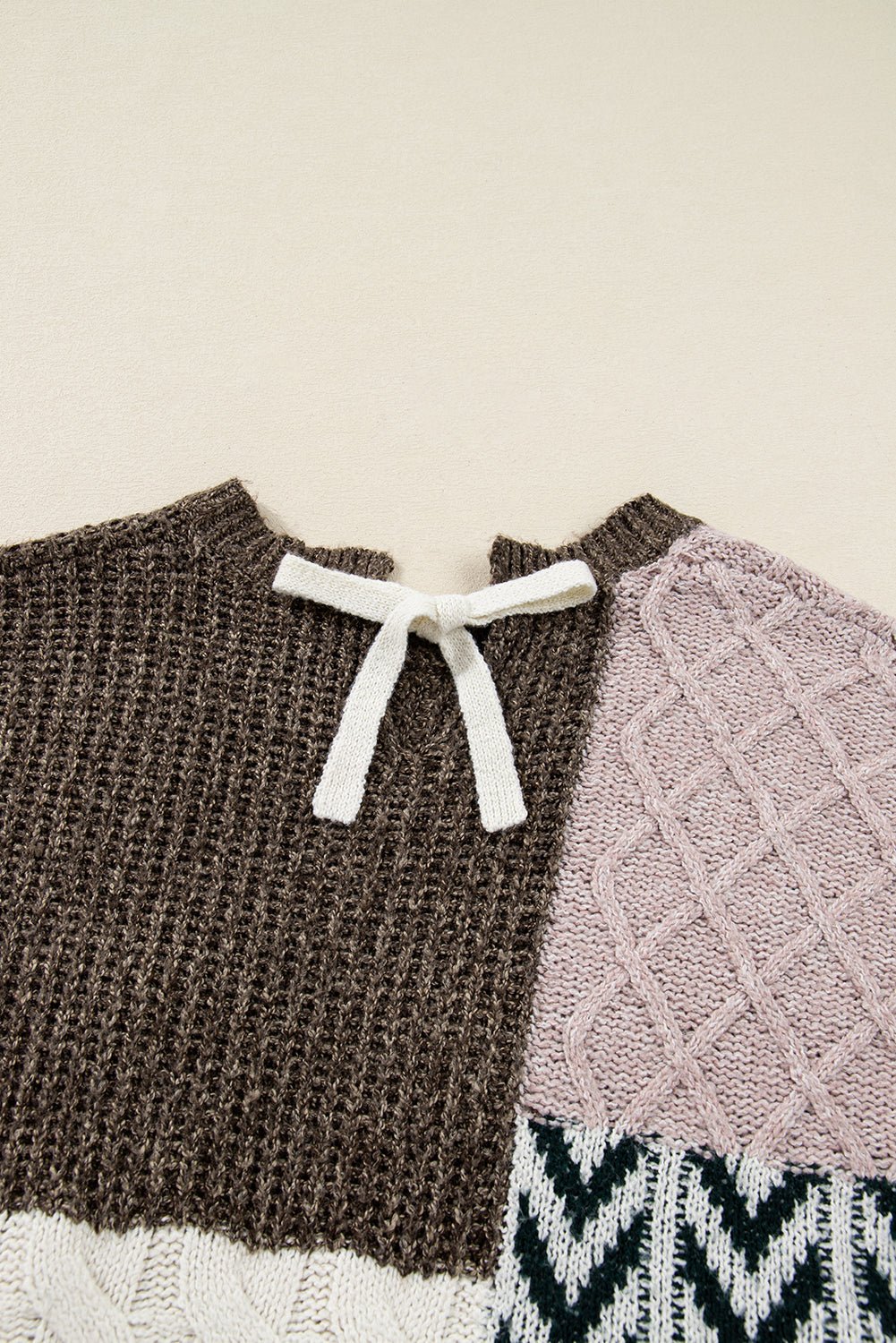 Rivka Back Loose Fit PLUS Sweater - Hello Beautiful BoutiquePlus Size Sweaters & CardigansThreaded Pear