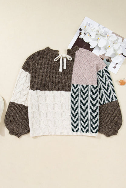 Rivka Back Loose Fit PLUS Sweater - Hello Beautiful BoutiquePlus Size Sweaters & CardigansThreaded Pear