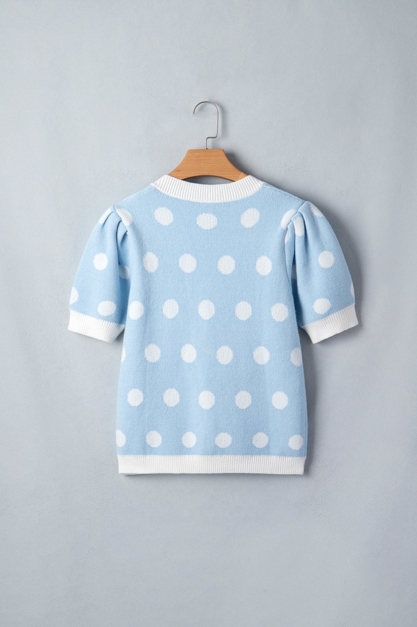 Rivka Puff Short Sleeve Sweater - Hello Beautiful BoutiqueShort Sleeve SweatersThreaded Pear