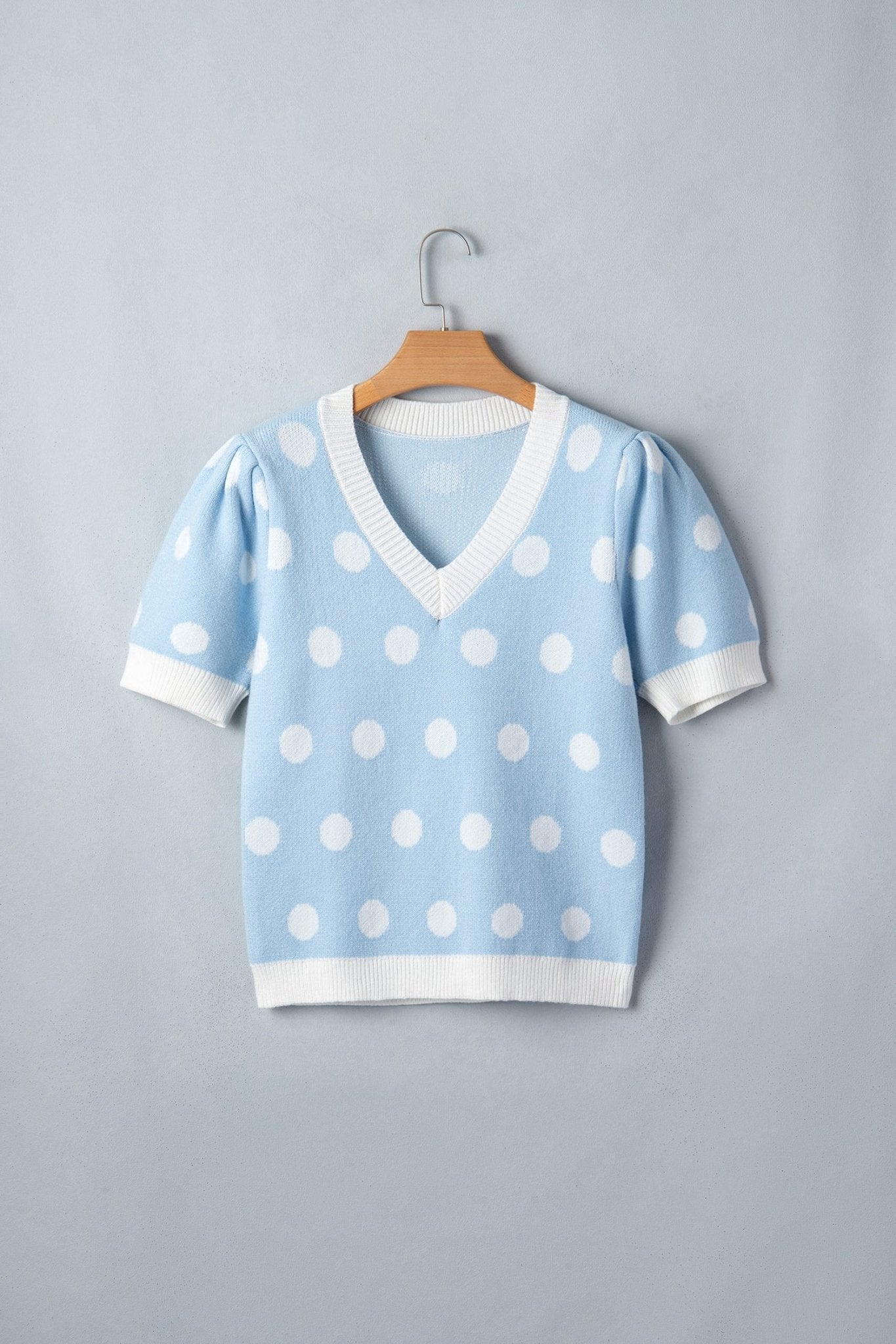Rivka Puff Short Sleeve Sweater - Hello Beautiful BoutiqueShort Sleeve SweatersThreaded Pear