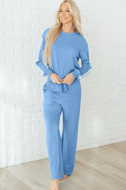 Robin and Sweatpants Lounge Set - Hello Beautiful BoutiqueLoungewearThreaded Pear