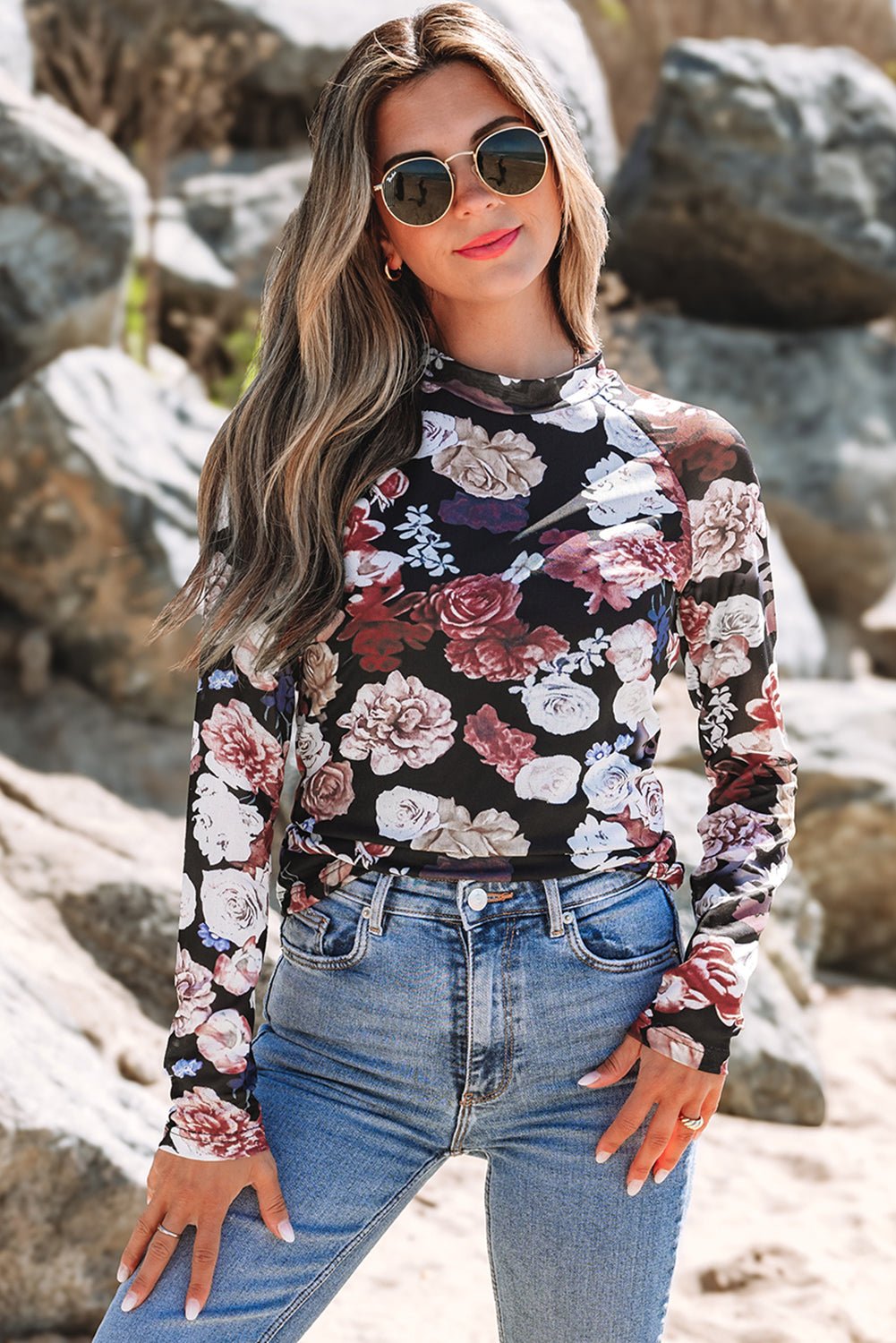 Robin Sleeve Slim top Long Sleeve Top - Hello Beautiful BoutiqueLong Sleeve TopsThreaded Pear