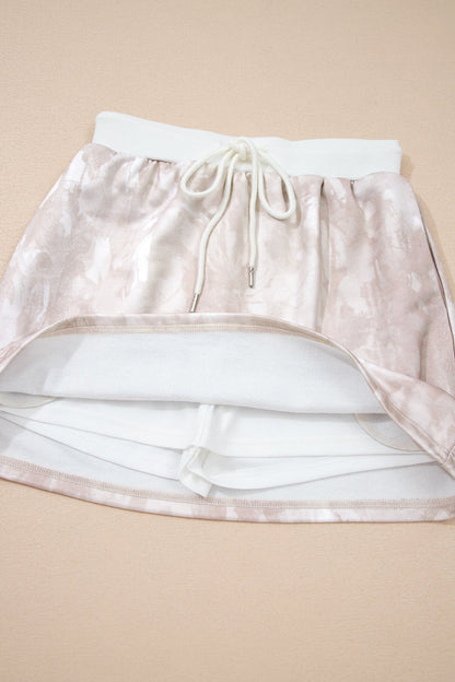 Romina Drawstring Mini Skort Set - Hello Beautiful BoutiqueTwo Piece DressesThreaded Pear