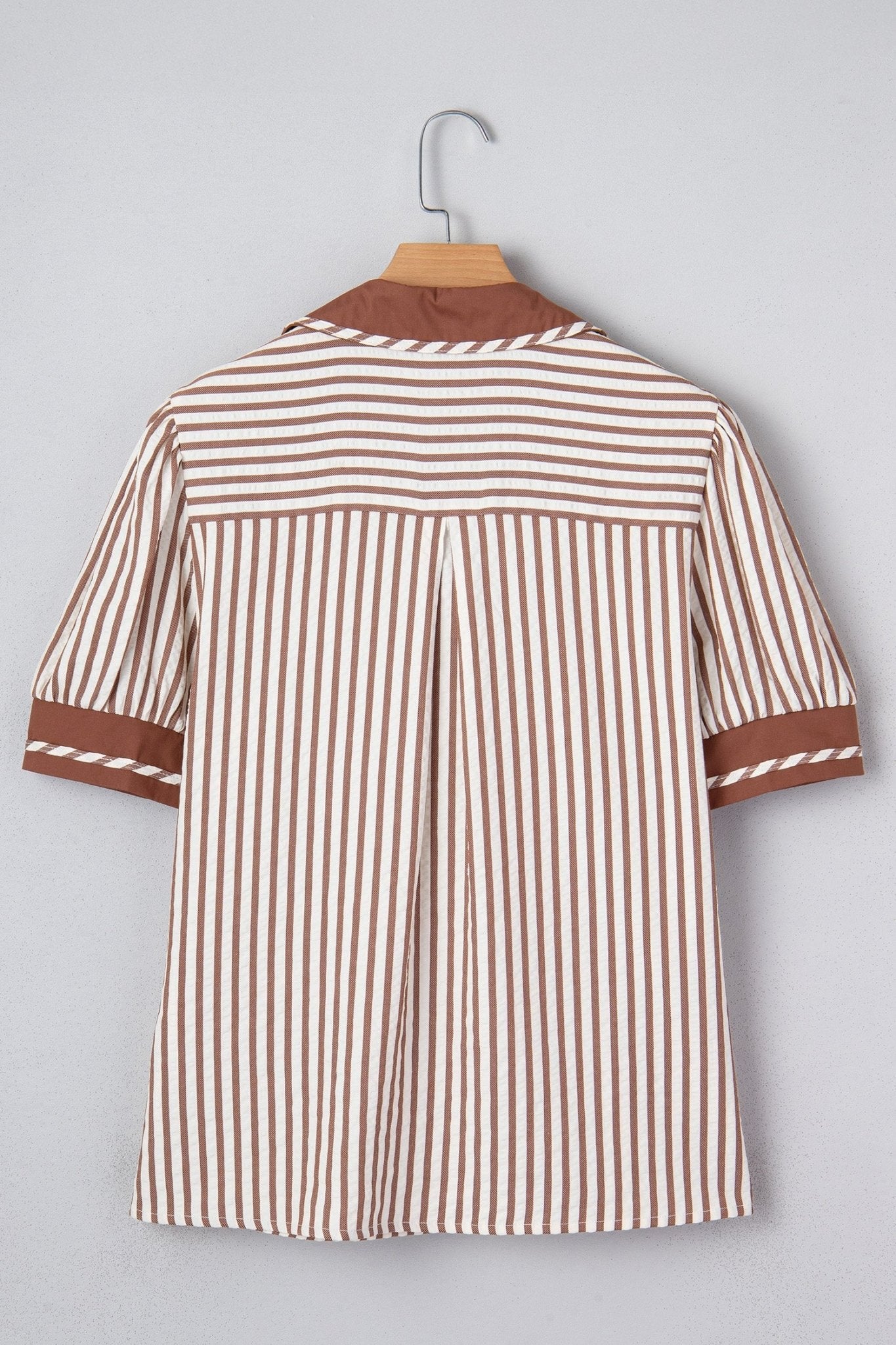 Romina Short Bubble Sleeve Blouse - Hello Beautiful BoutiqueBlouses & ShirtsThreaded Pear