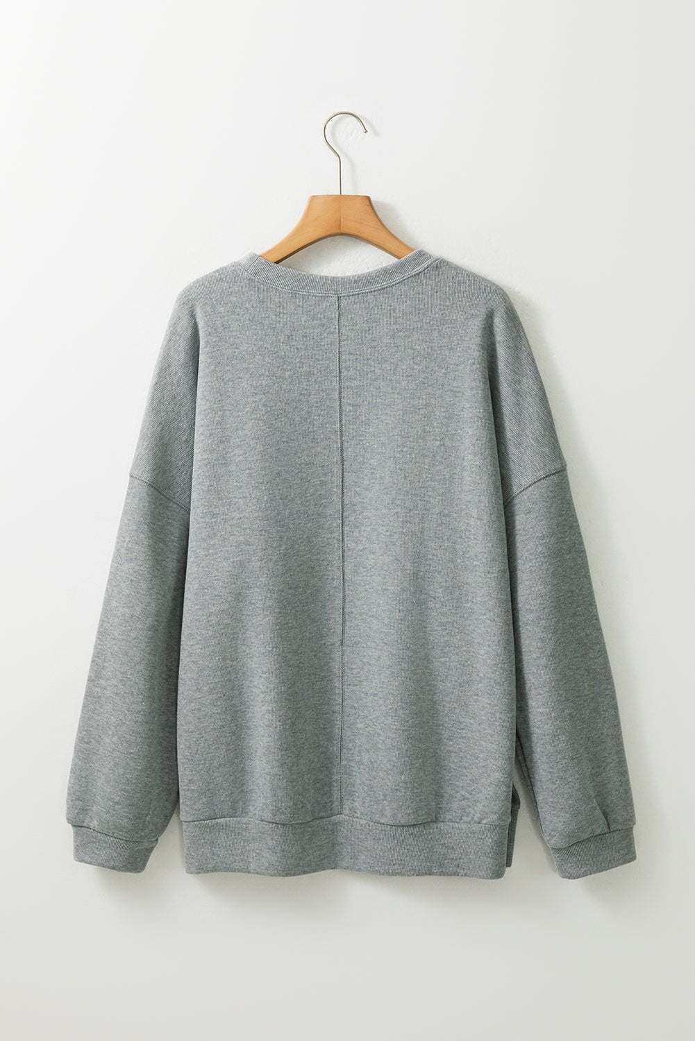 Rorivina Drop Shoulder Oversized Sweatshirt - Hello Beautiful BoutiqueSweatshirts & HoodiesThreaded Pear