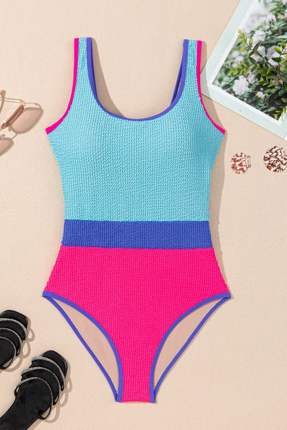 Rory Patchwork One Piece Swimsuit - Hello Beautiful BoutiqueOne Piece SwimsuitThreaded Pear
