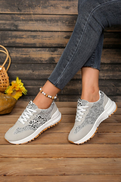 Rosalia Detail Lace Up Sneakers - Hello Beautiful BoutiqueWomens ShoesThreaded Pear