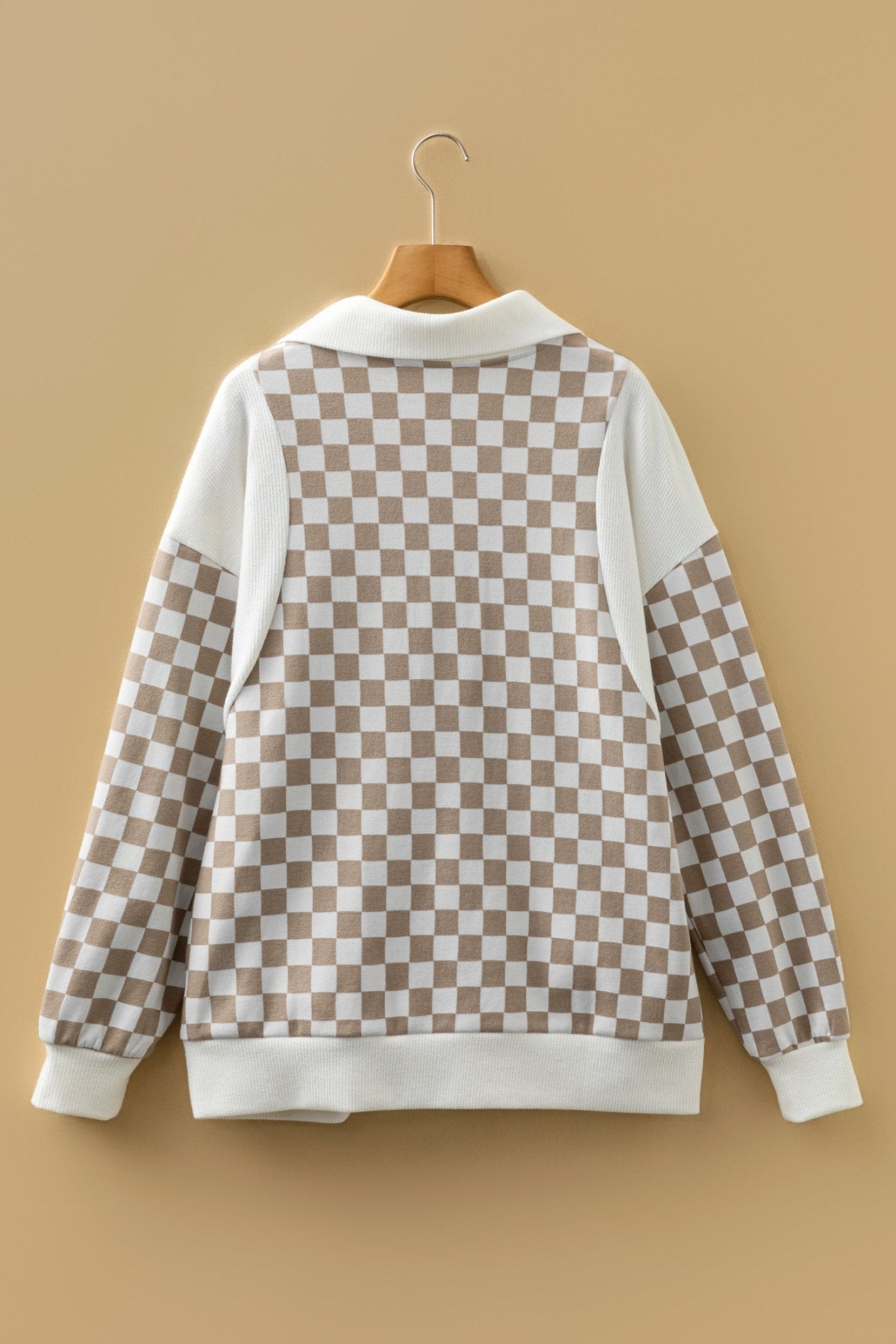 Rosalia Ribbed Patchwork Loose Sweatshirt - Hello Beautiful BoutiqueSweatshirts & HoodiesThreaded Pear