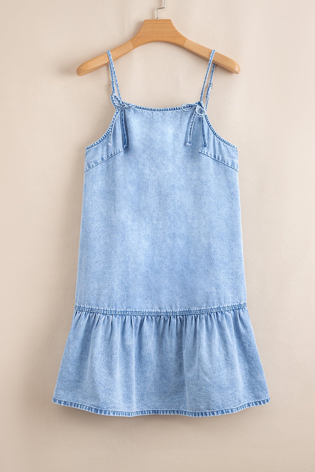 Rosalie Ruffle Hem Short Dress - Hello Beautiful BoutiqueMini DressesThreaded Pear