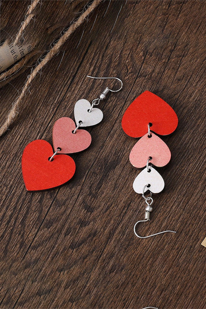 Rosalie Shape Tiered Dangle Earring - Hello Beautiful BoutiqueJewelryThreaded Pear