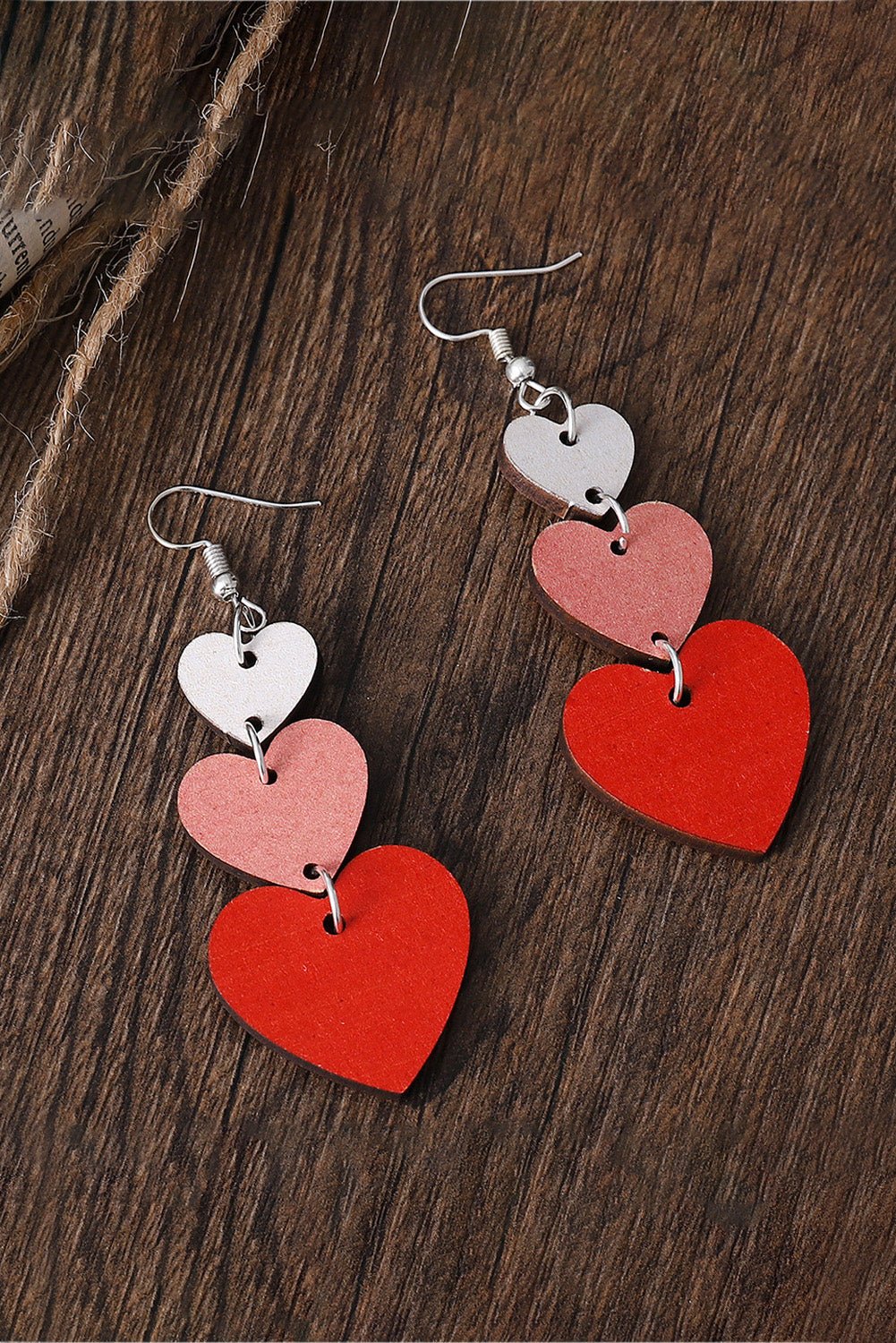 Rosalie Shape Tiered Dangle Earring - Hello Beautiful BoutiqueJewelryThreaded Pear
