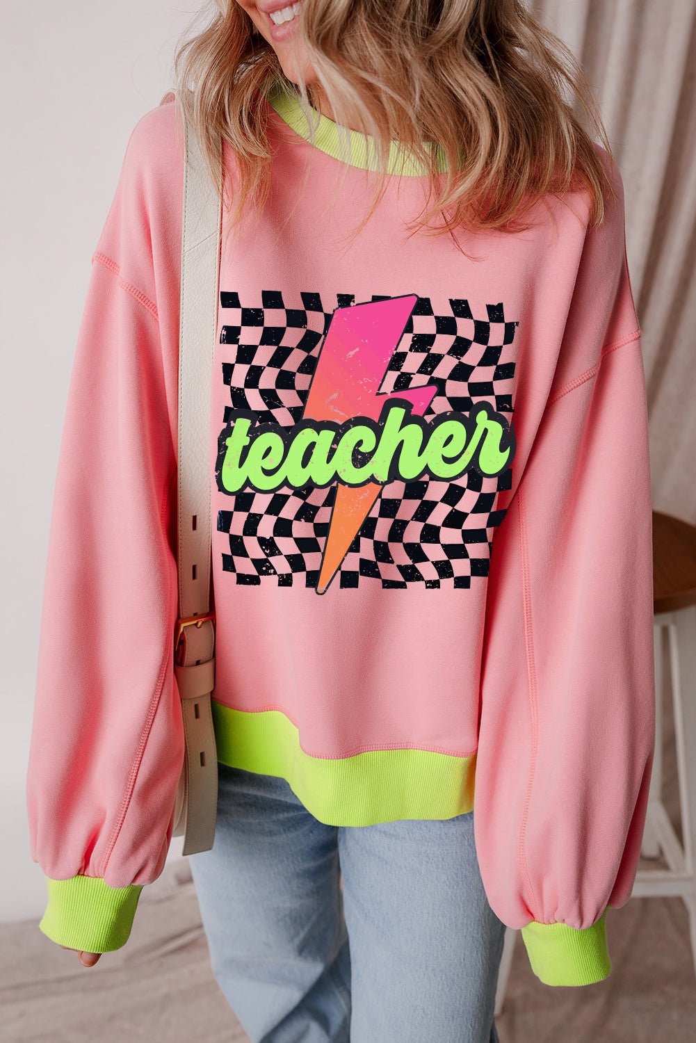 Rosalind teacher rule Sweatshirt - Hello Beautiful BoutiqueGraphic SweatshirtsThreaded Pear