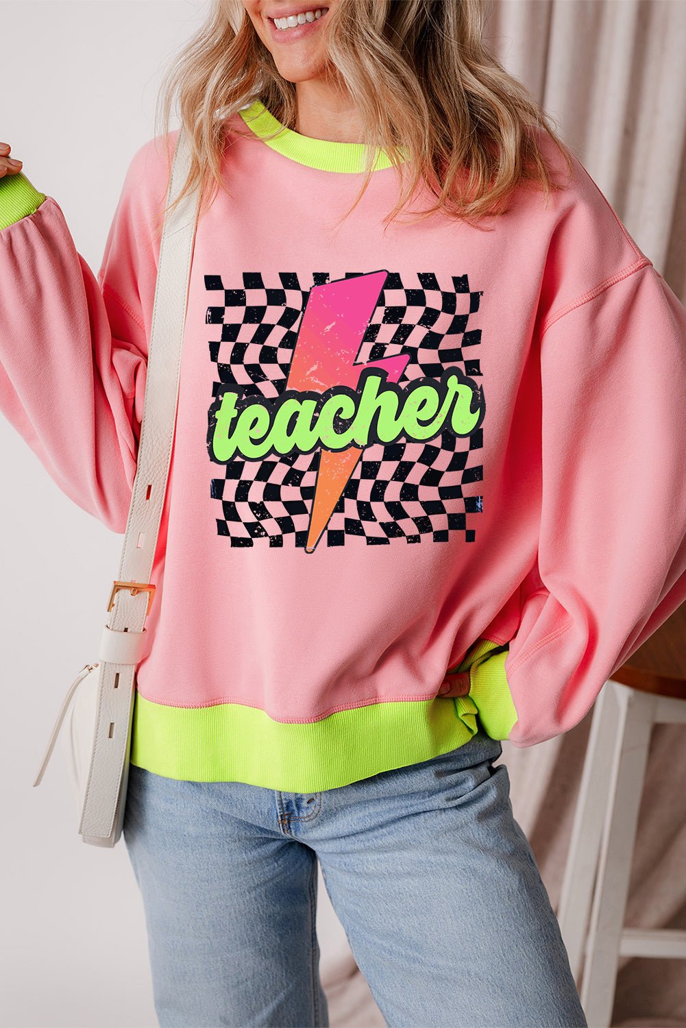 Rosalind teacher rule Sweatshirt - Hello Beautiful BoutiqueGraphic SweatshirtsThreaded Pear