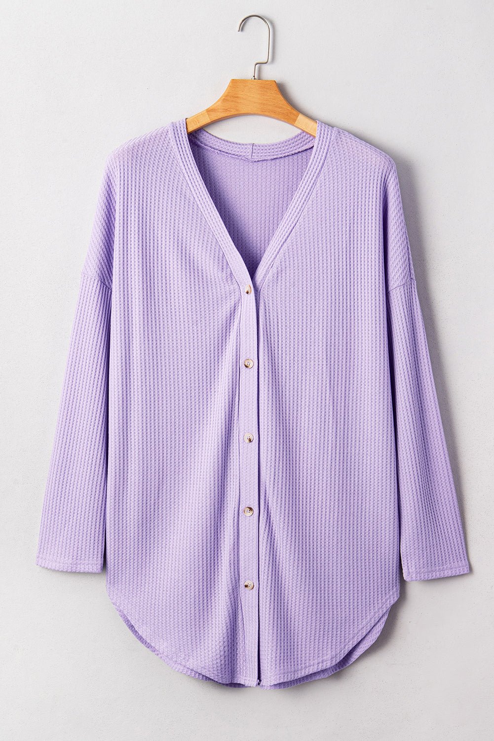 Rosie Waffle Knit Front PLUS Cardigan - Hello Beautiful BoutiquePlus Size Sweaters & CardigansThreaded Pear