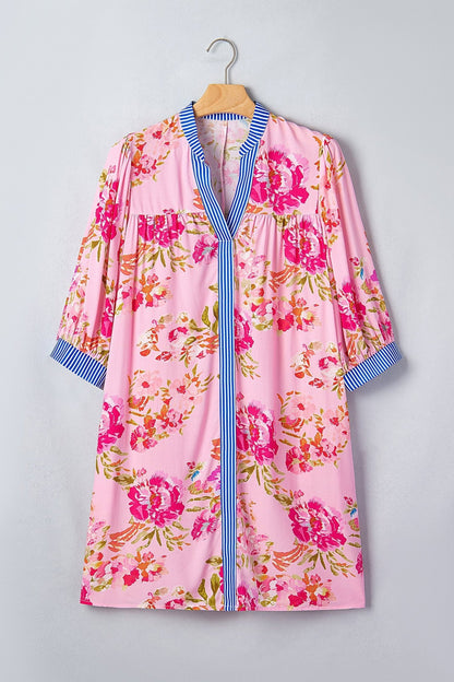 Rowan Half Sleeve Mini Dress - Hello Beautiful BoutiqueFloral DressesThreaded Pear
