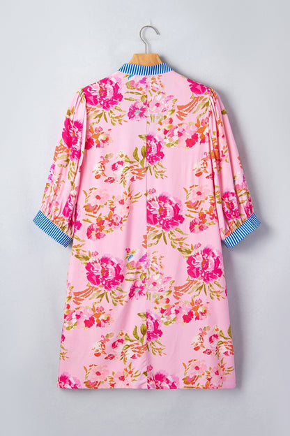 Rowan Half Sleeve Mini Dress - Hello Beautiful BoutiqueFloral DressesThreaded Pear
