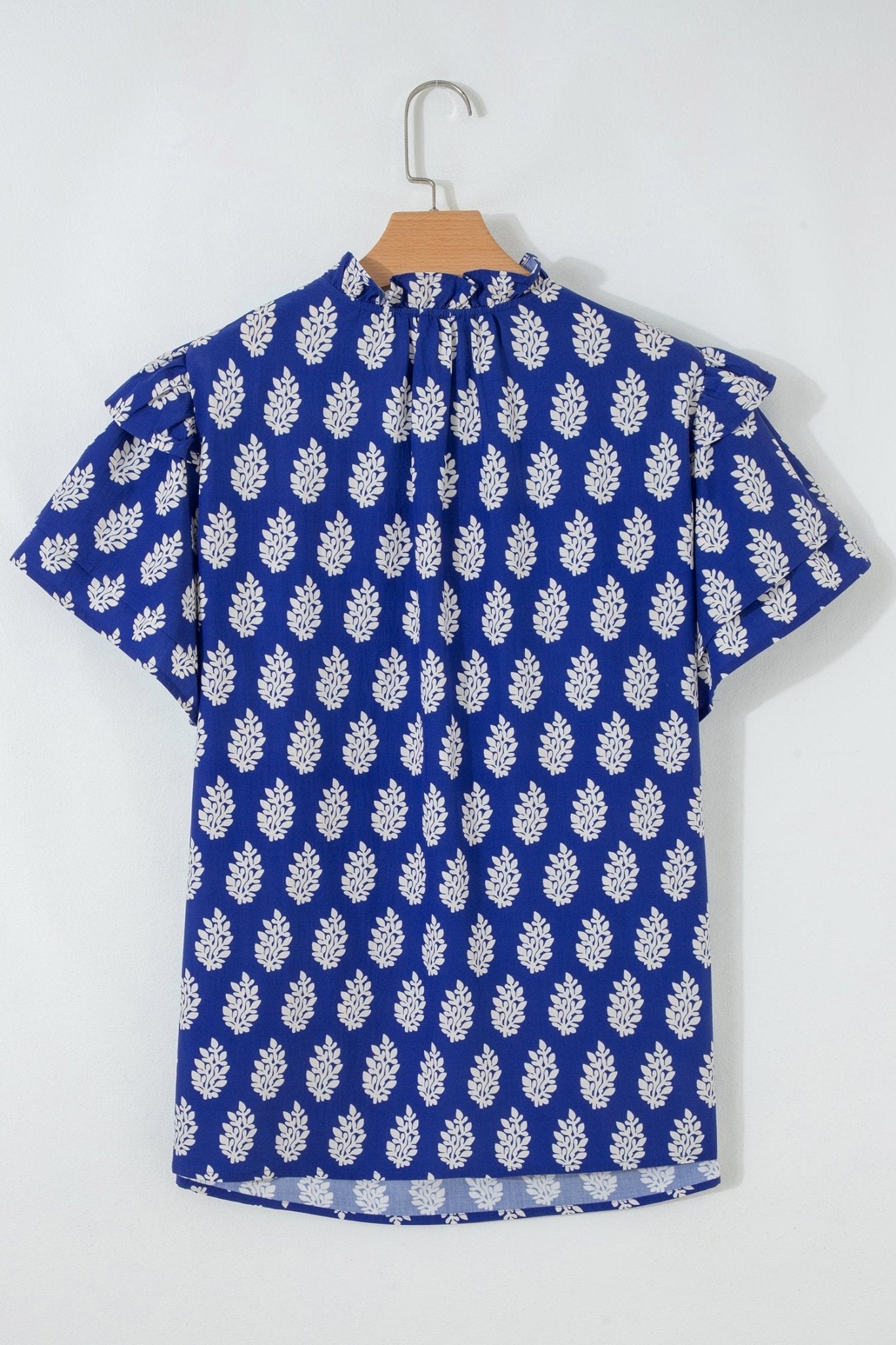 Rowyn Ruffle Short Sleeve PLUS Blouse - Hello Beautiful BoutiquePlus Size Tops & TeesThreaded Pear