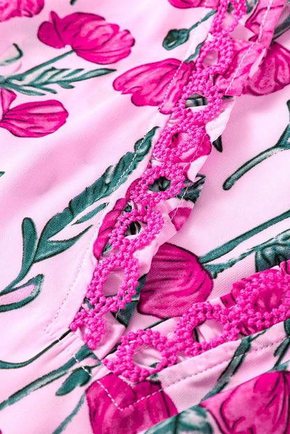 Ruby Detail Frilled Summer Blouse - Hello Beautiful BoutiqueBlouses & ShirtsThreaded Pear