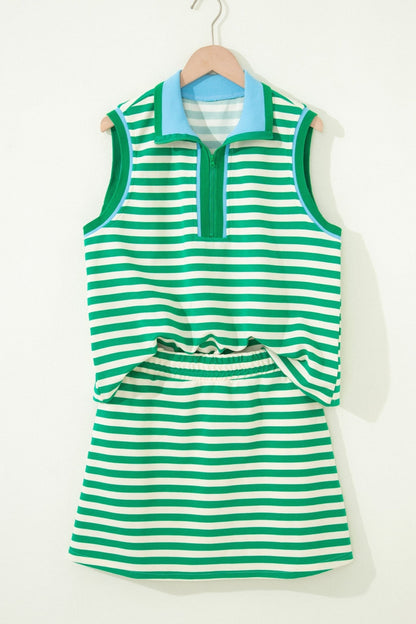 Ruth Sleeveless 2pcs Skort Set - Hello Beautiful BoutiqueTwo Piece DressesThreaded Pear