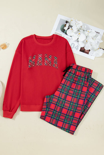 Ryleigh Crewneck Pullover and Pants - Hello Beautiful BoutiqueLoungewearThreaded Pear