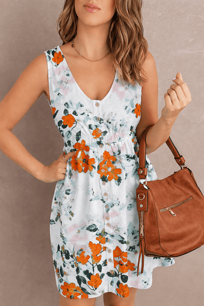 Saanvi High Waist Mini Dress - Hello Beautiful BoutiqueMini DressesThreaded Pear