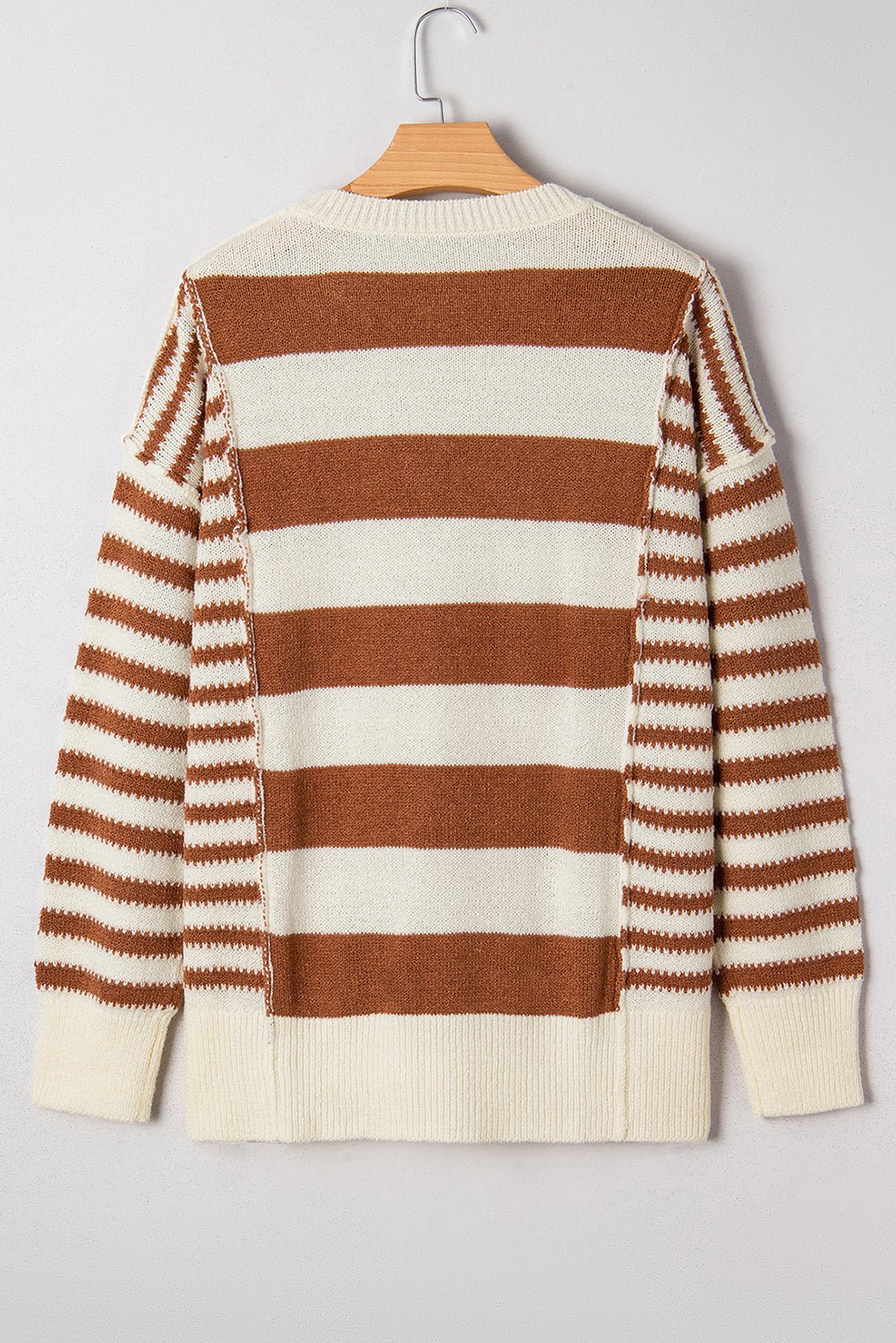 Sadie Sleeve Patchwork Baggy Sweater - Hello Beautiful BoutiqueSweatersThreaded Pear