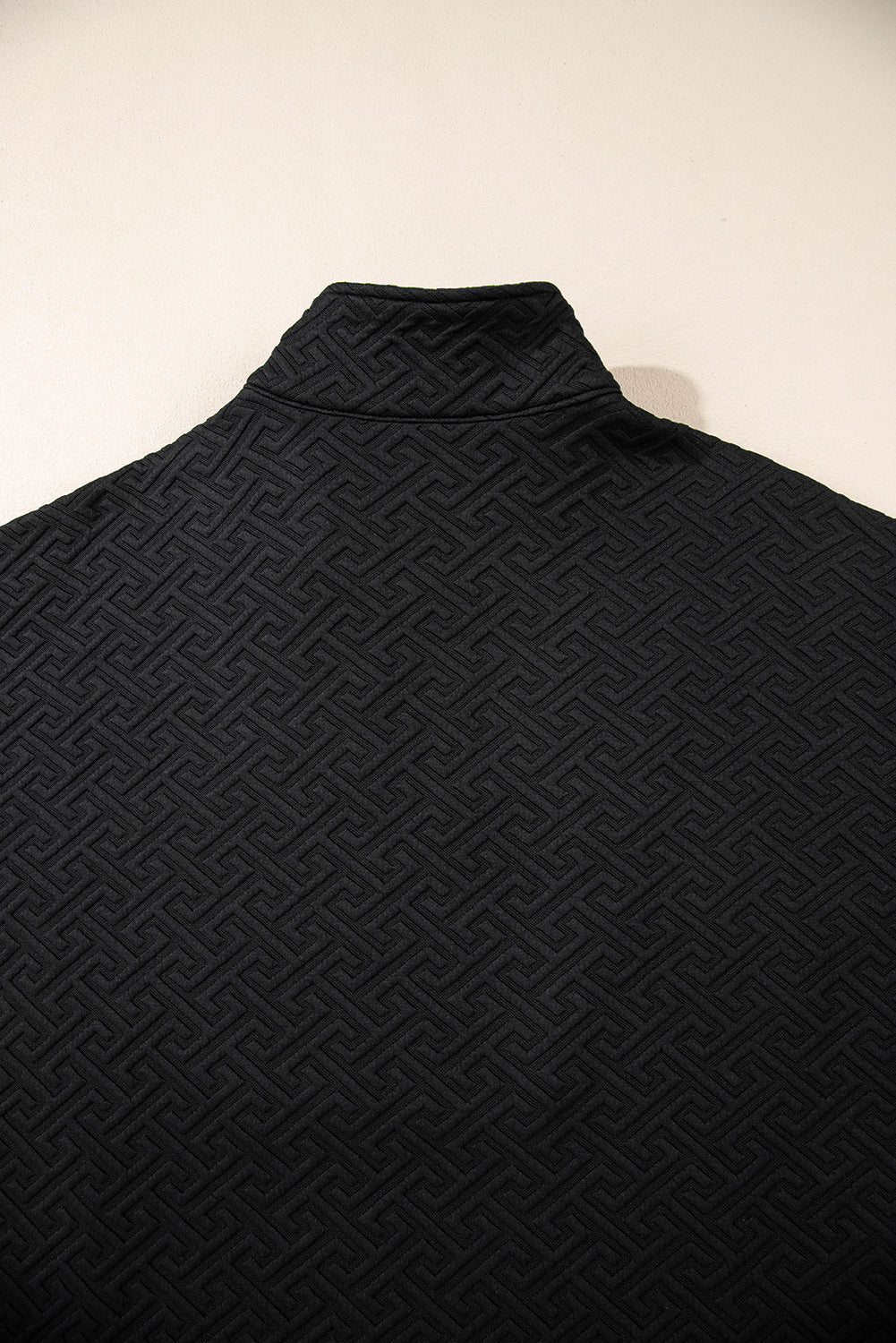 Saige Half Zipper Collared Sweatshirt - Hello Beautiful BoutiqueSweatshirts & HoodiesThreaded Pear
