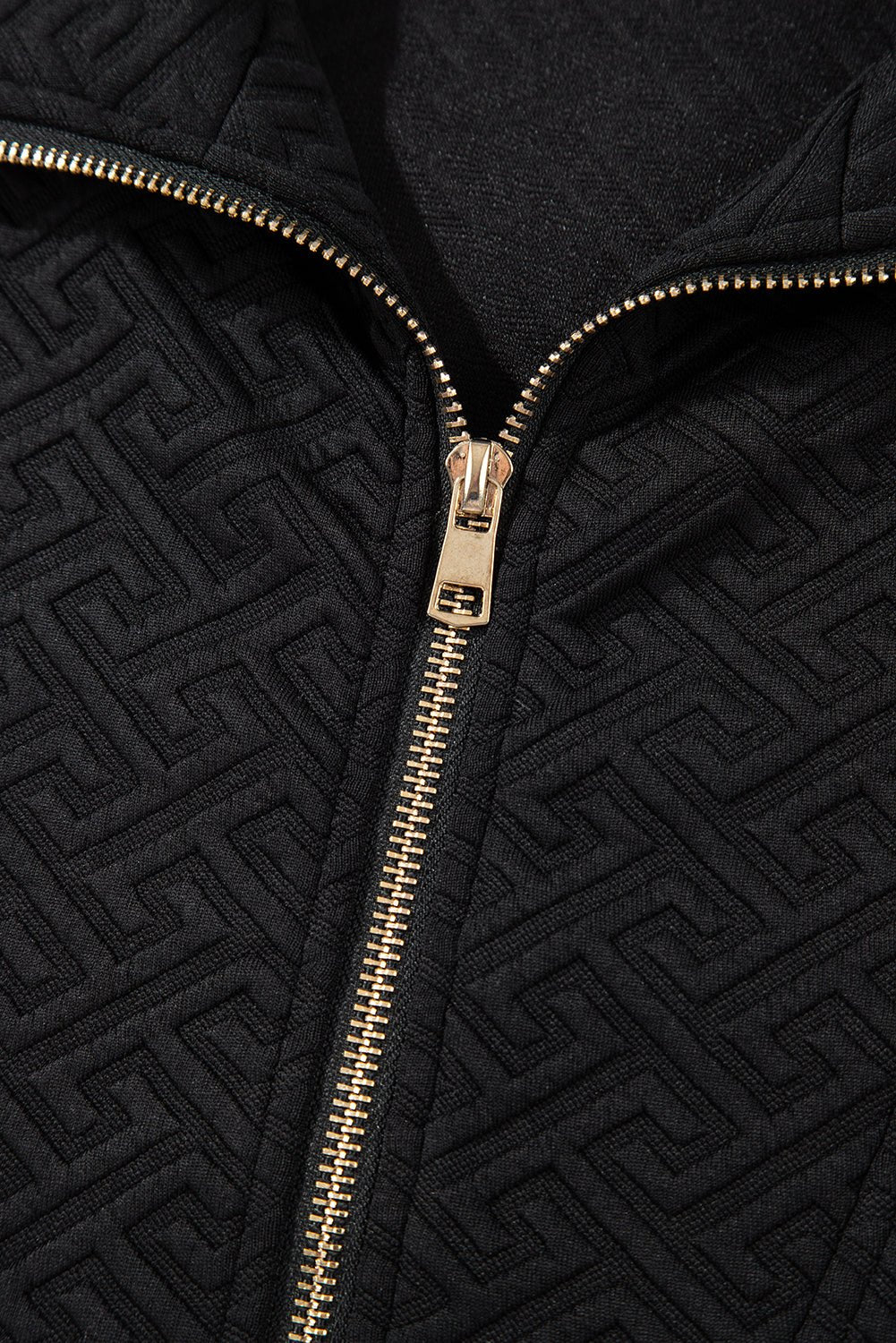 Saige Half Zipper Collared Sweatshirt - Hello Beautiful BoutiqueSweatshirts & HoodiesThreaded Pear