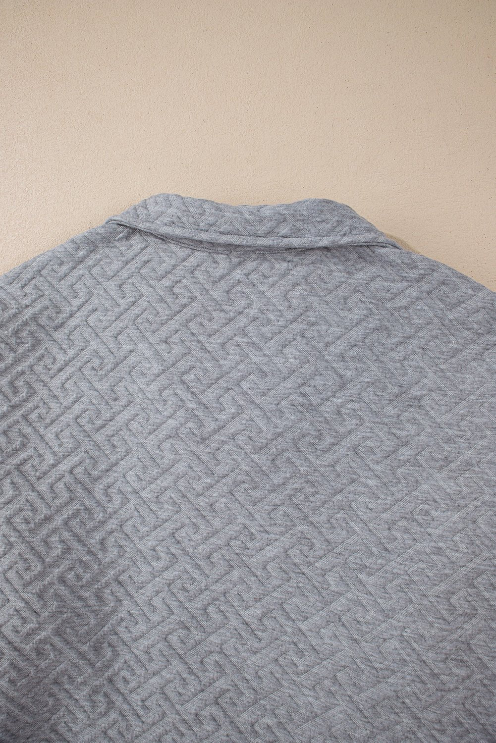 Saige Half Zipper Collared Sweatshirt - Hello Beautiful BoutiqueSweatshirts & HoodiesThreaded Pear