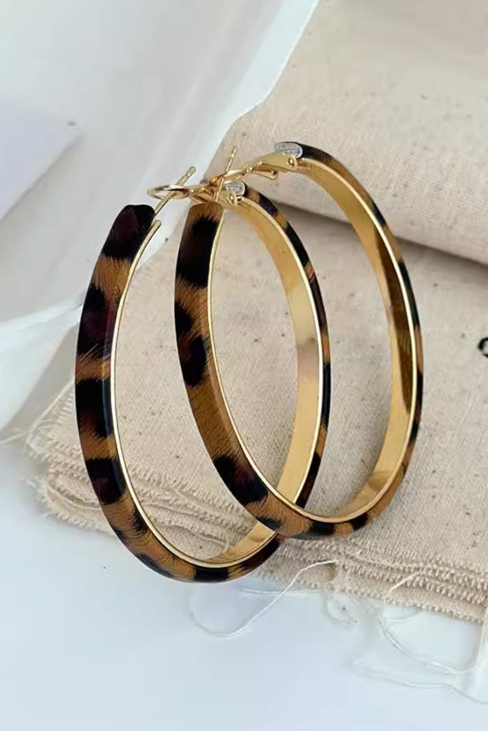 Sajira Stainless alloy Hoop Earrings - Hello Beautiful BoutiqueJewelryThreaded Pear