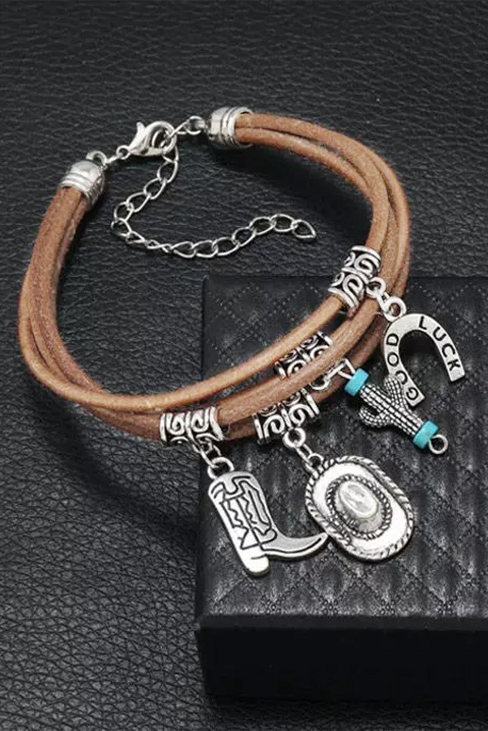 Salma Luck Cactus Layered Bracelet - Hello Beautiful BoutiqueJewelryThreaded Pear