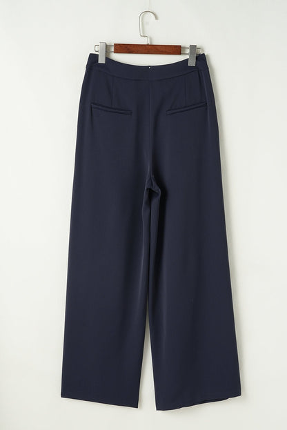 Salma Pleated Wide Leg Pants - Hello Beautiful Boutique15% OFFThreaded Pear