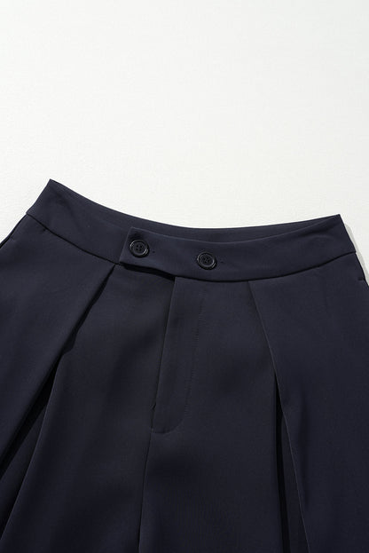 Salma Pleated Wide Leg Pants - Hello Beautiful Boutique15% OFFThreaded Pear